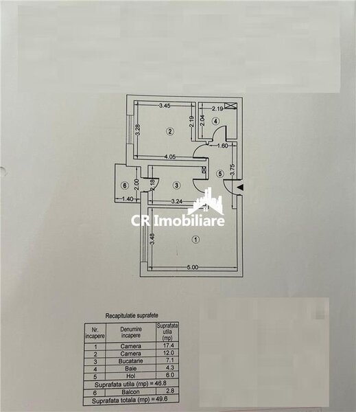 Grozavesti, apartament 2 camere.